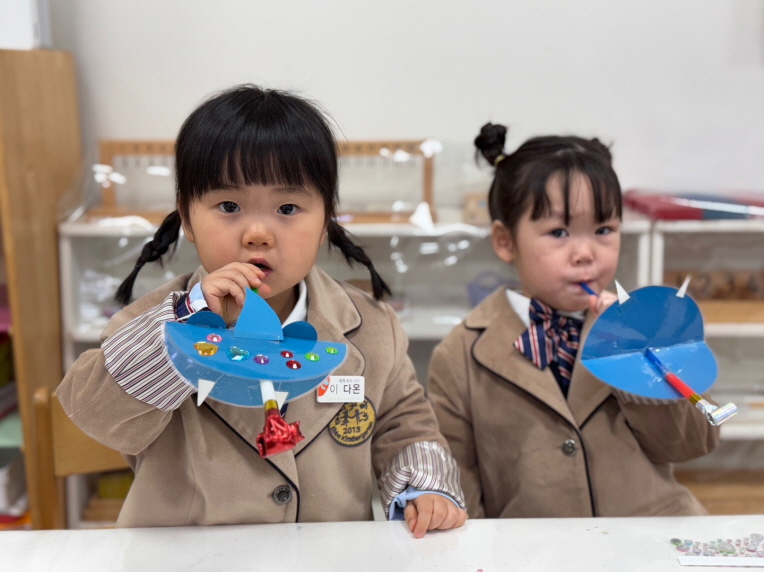 2025년 을사년 뱀 만들기 활동을 했어요~